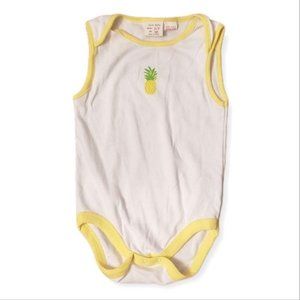 NWOT Baby Pineapple Sleeveless Onesie